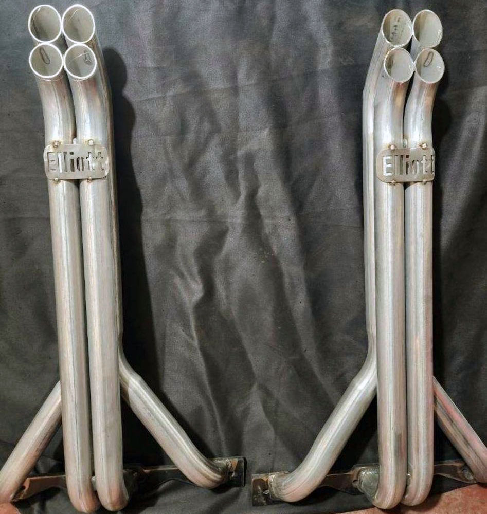 V8 4 Pack Headers with Turnouts (8 Cylinder Headers) by www ...